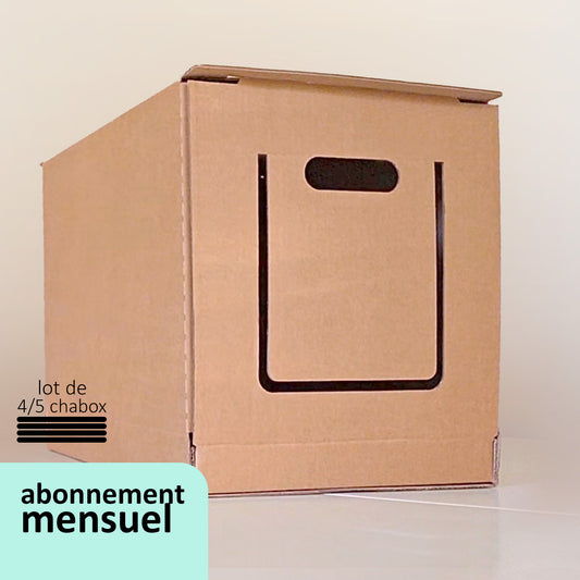 abonnement - CHABOX - mensuel